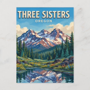 Postal Tres Hermanas Wilderness Oregon
