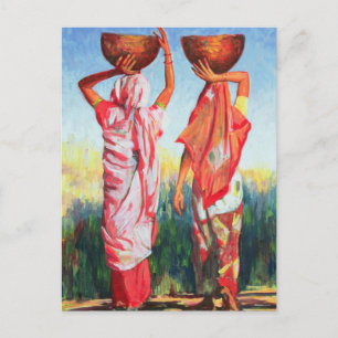 Postal Tres mujeres 1993