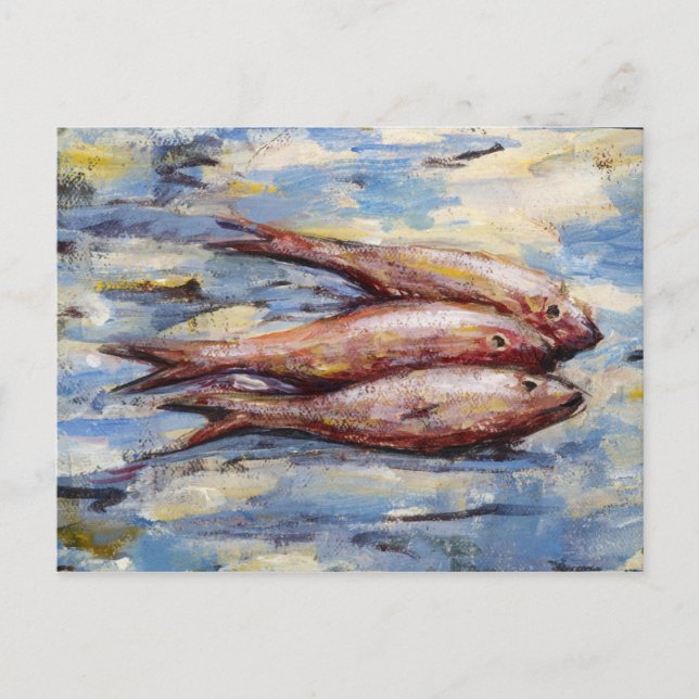 Postal Tres peces (Anverso)