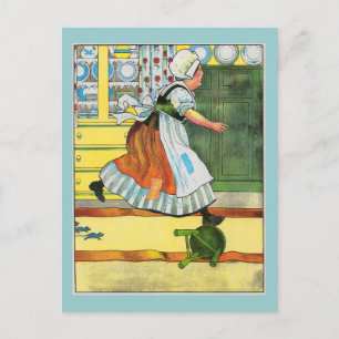 Postal ¡Tres ratones ciegos! ¡Vean cómo corren!