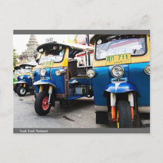 Postal Tres ruedas en tailandia