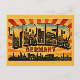 Postal Tréveris Alemania Porta Nigra