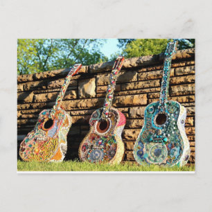 Postal Tri-Fecta de guitarra