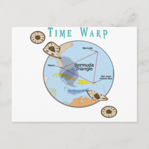 Postal Triángulo de las Bermudas