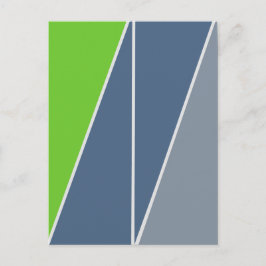 Postal Triángulos Resumen Diseño Geométrico