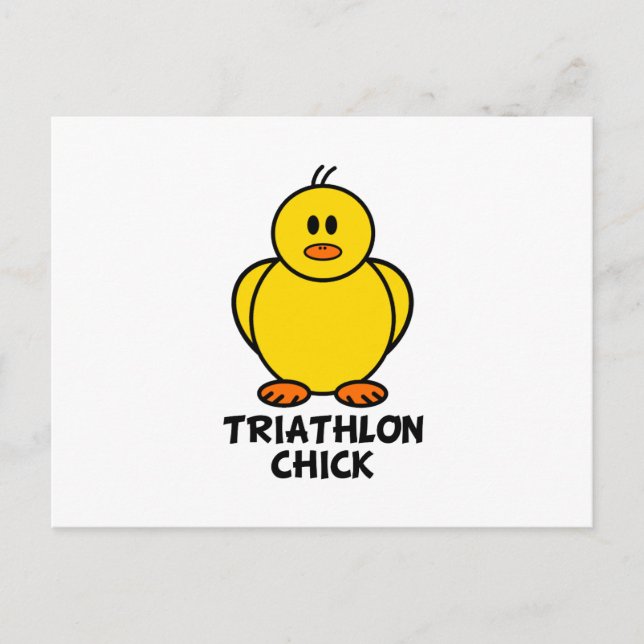 Postal Triathlon Chick (Anverso)