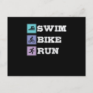 Postal Triathlon Swim Bike Run