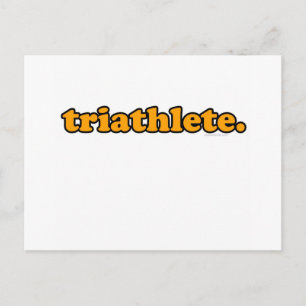 Postal triatleta