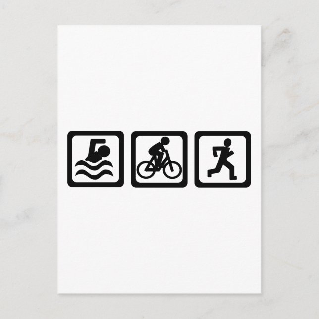 Postal Triatlón (Anverso)