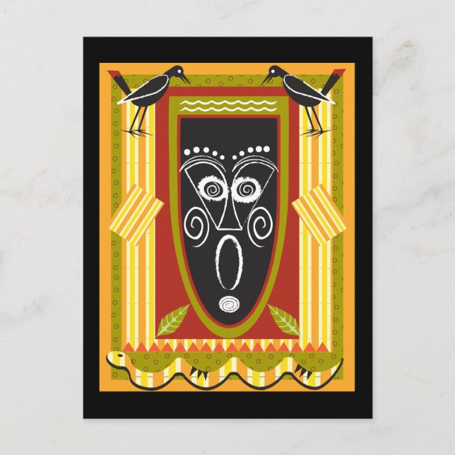 Postal tribal2 (Anverso)