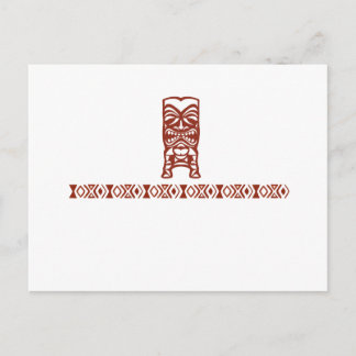 Postal tribal de Tiki