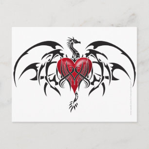 Postal Tribal Dragão