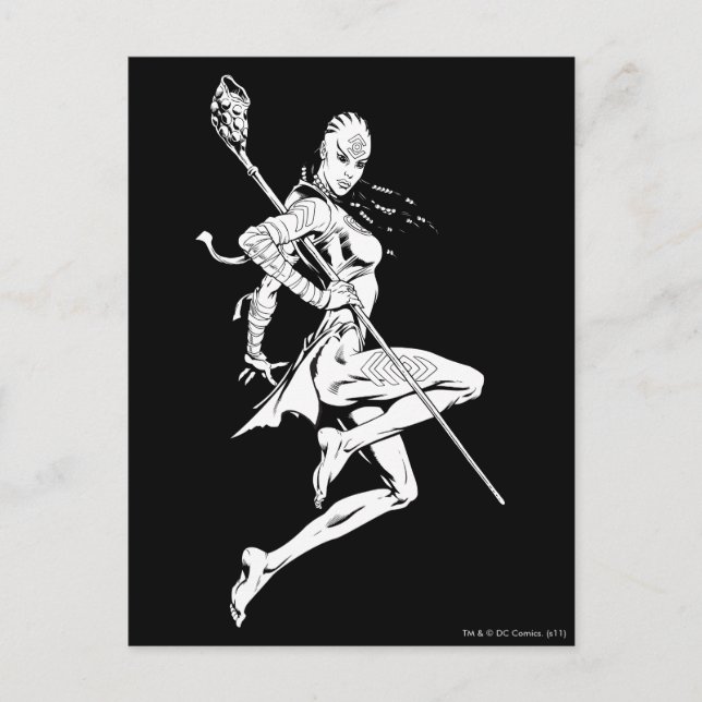 Postal Tribu 3 del añil (Anverso)