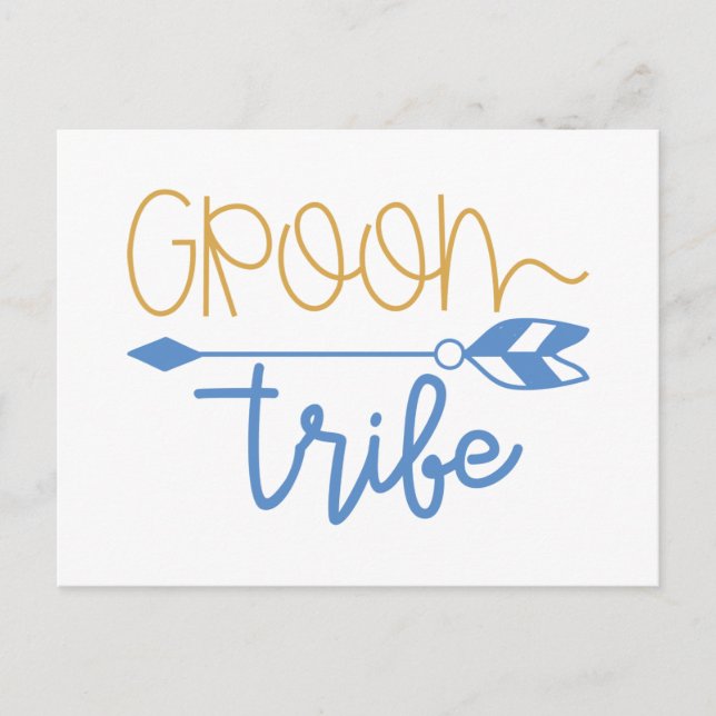 Postal Tribu Groom (Anverso)