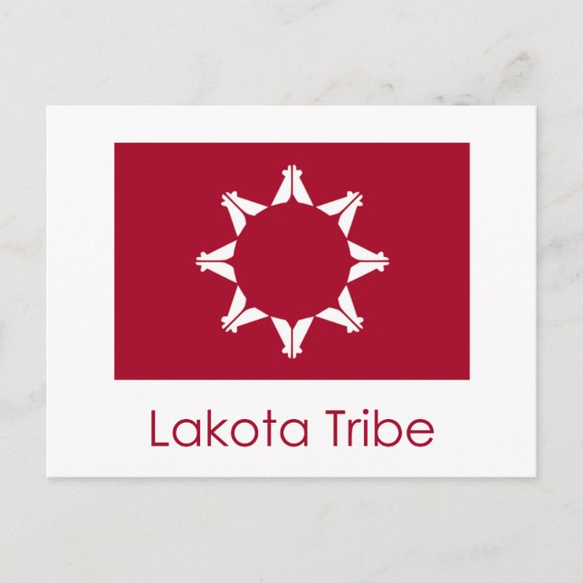 Postal Tribu Lakota (Anverso)