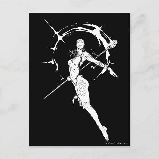 Postal Tribuna índigo 9 (Anverso)