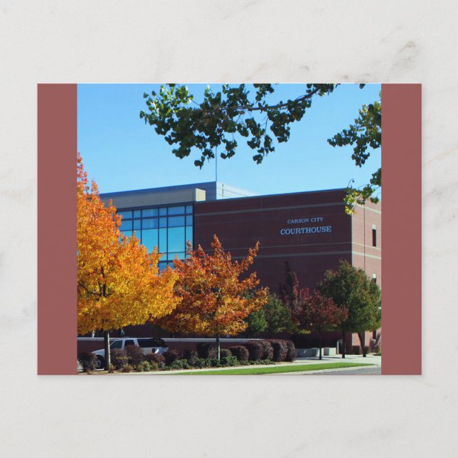 Postal Tribunal de Carson City, Carson City, Nevada (Anverso)