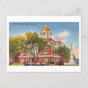 Postal Tribunal de Macon, Georgia, Viajes de época