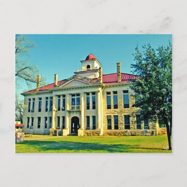 Postal Tribunal del condado de Blanco, Johnson City, TX (Anverso)