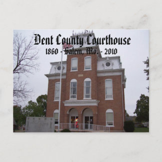 Postal Tribunal del Condado de Dent, 1860 - Salem, Mo. ..