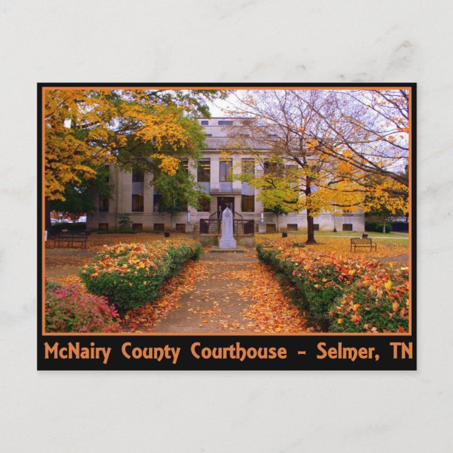 Postal Tribunal del Condado de McNairy - Selmer, TN (Anverso)