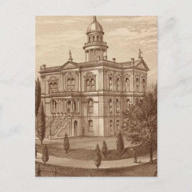 Postal Tribunal del condado de Tulare (Anverso)