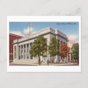 Postal Tribunal en Wilson, North Carolina Vintage