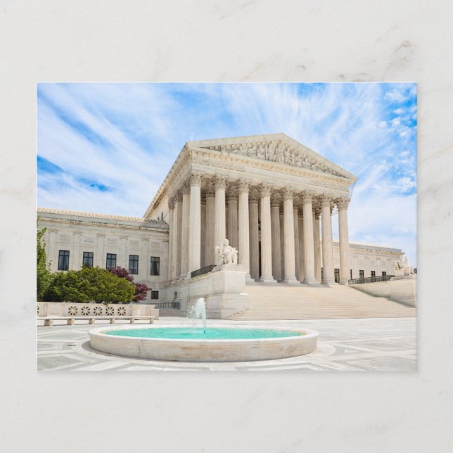 Postal Tribunal Supremo de los Estados Unidos (Anverso)