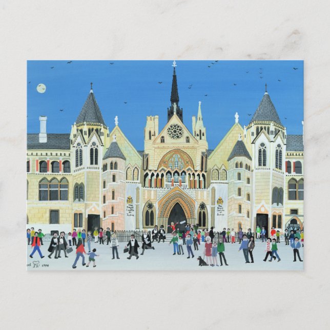 Postal Tribunales Reales de Justicia Londres 1994 (Anverso)