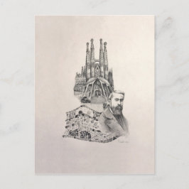 Postal "Tribute to Gaudi"