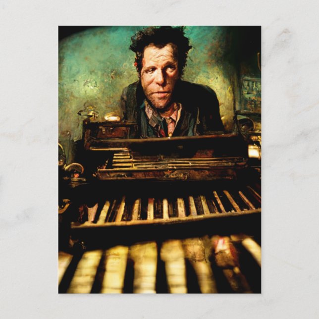 Postal Tributo a Tom Waits (Anverso)