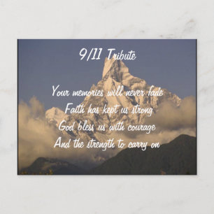 Postal Tributo del 11 de septiembre