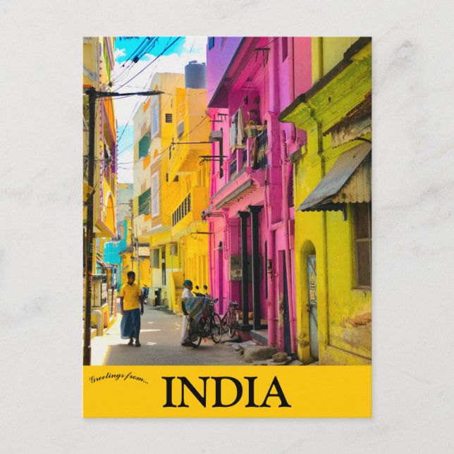 Postal Trichur Kerala India (Anverso)