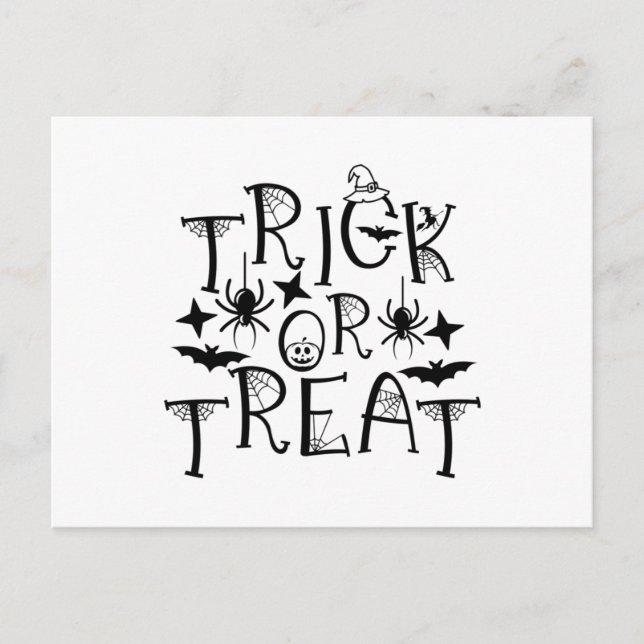 Postal Trick or Treat (Anverso)