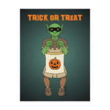 Trick-or-Treating Goblin Trick or Treat