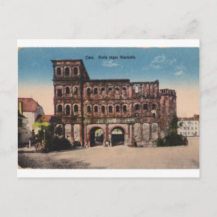 Postal Trier Porta Nigra Westseite