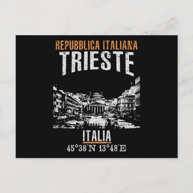 Postal Trieste (Anverso)
