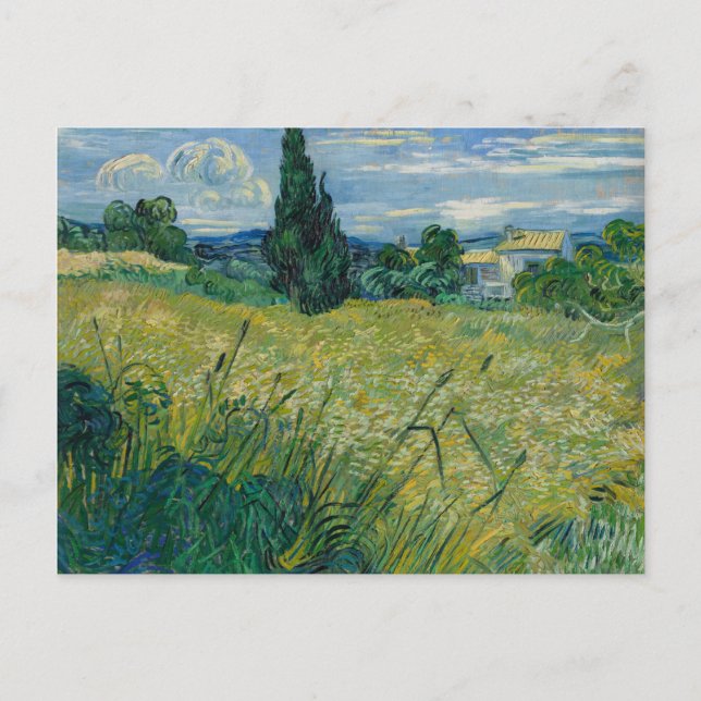 Postal Trigo verde | 1889 (Anverso)