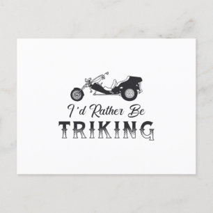 Postal Triker Preferiría Estar Triking Motor Trike Retro