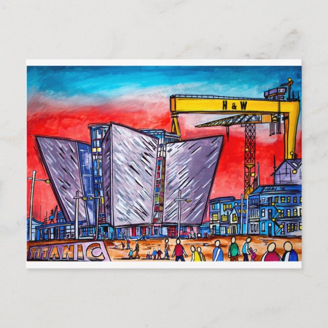 Postal Trimestre Titanic Belfast (Anverso)