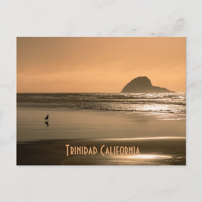 Postal Trinidad y California (Anverso)