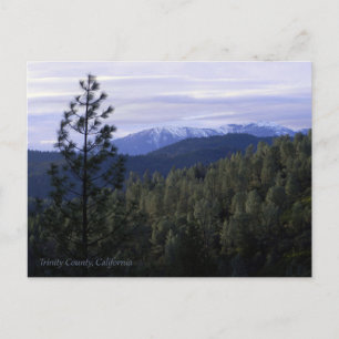 Postal Trinity Alps en invierno...