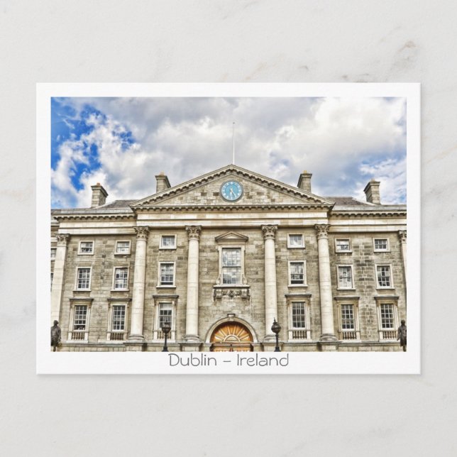 Postal Trinity College (Anverso)