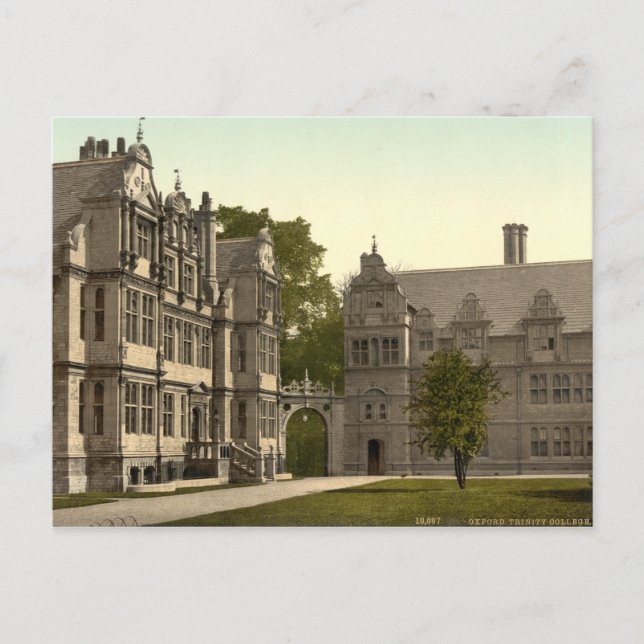 Postal Trinity College, Oxford, Inglaterra (Anverso)