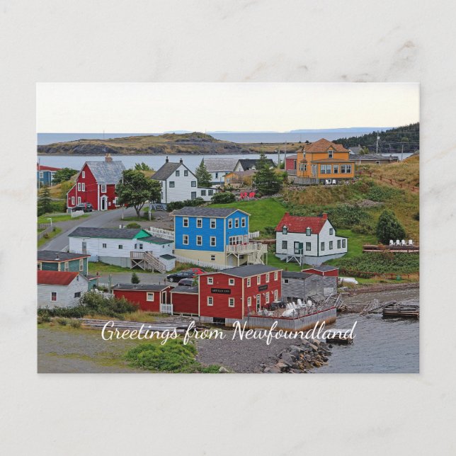 Postal Trinity Newfoundland (Anverso)