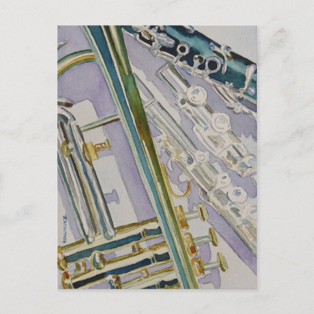 Postal Trio de medio día (Anverso)