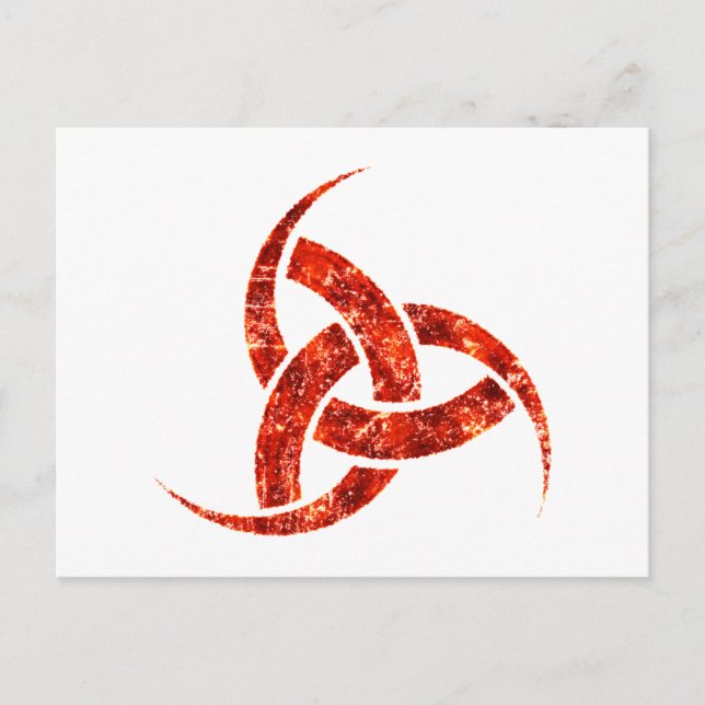 Postal Triple Cuerno de Odin (Anverso)