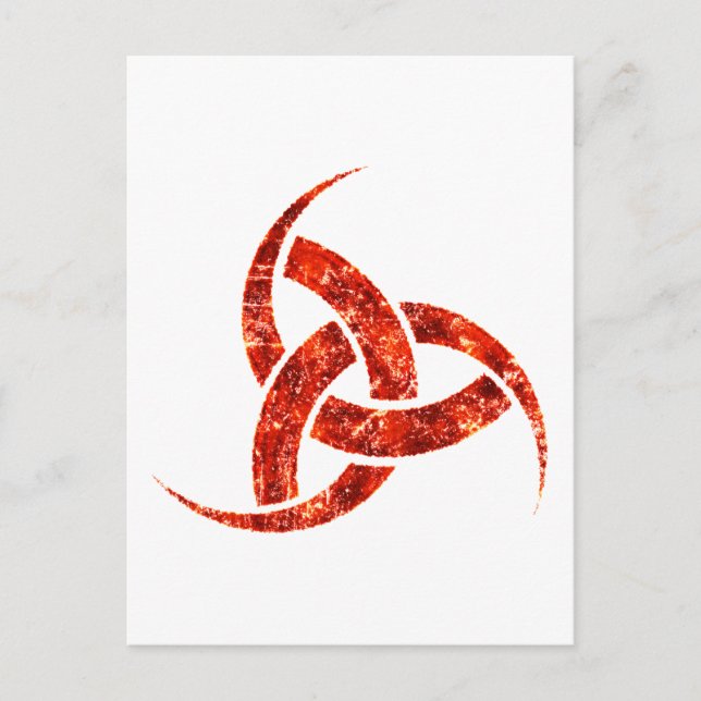 Postal Triple Cuerno de Odin (Anverso)