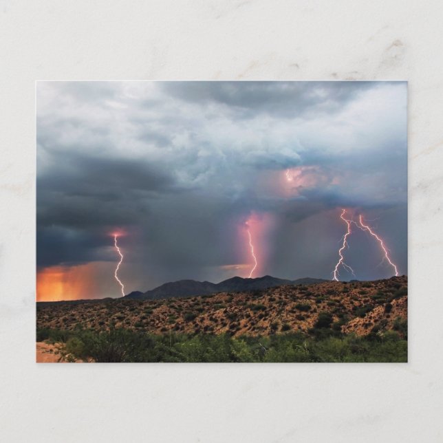 Postal Triple huelga relámpago. (Anverso)