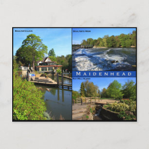 Postal triple vista de Maidenhead